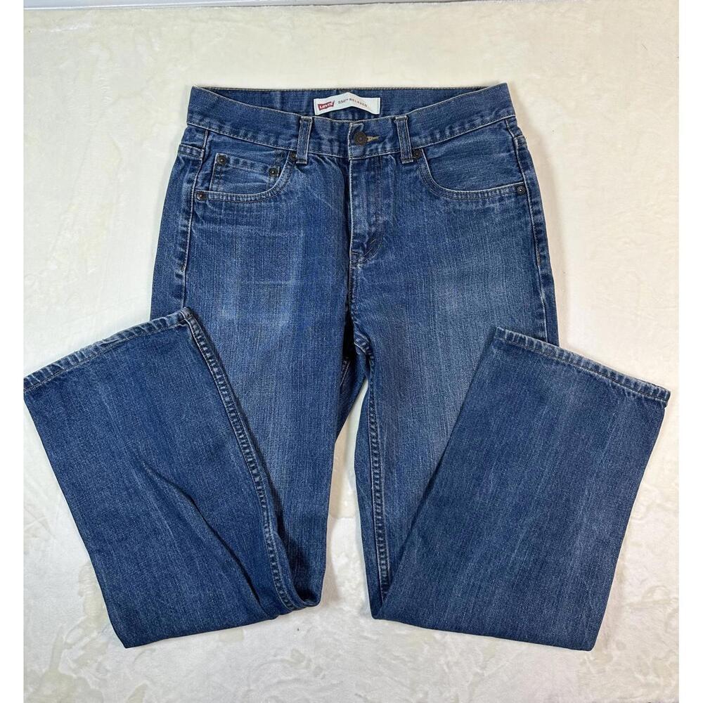 Women’s 18 Reg Levi’s 550 Relaxed Fit Jeans Blue Denim High Rise W29 L29